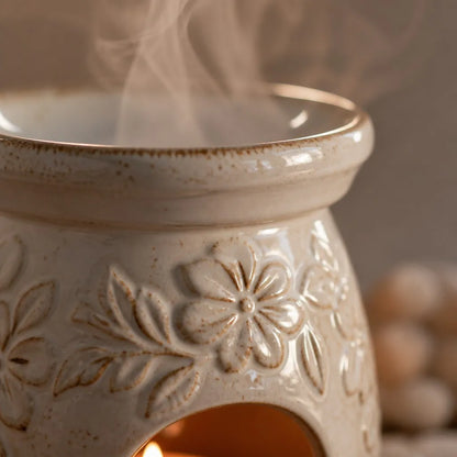 Cream Ceramic Aroma Diffuser - View 2