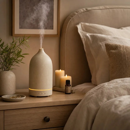 Cream Ceramic Aroma Diffuser - View 3