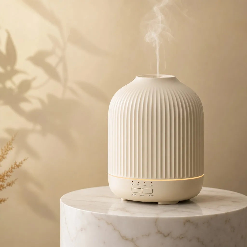Cream Ceramic Aroma Diffuser - View 5