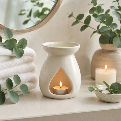 Cream Ceramic Aroma Diffuser - View 4